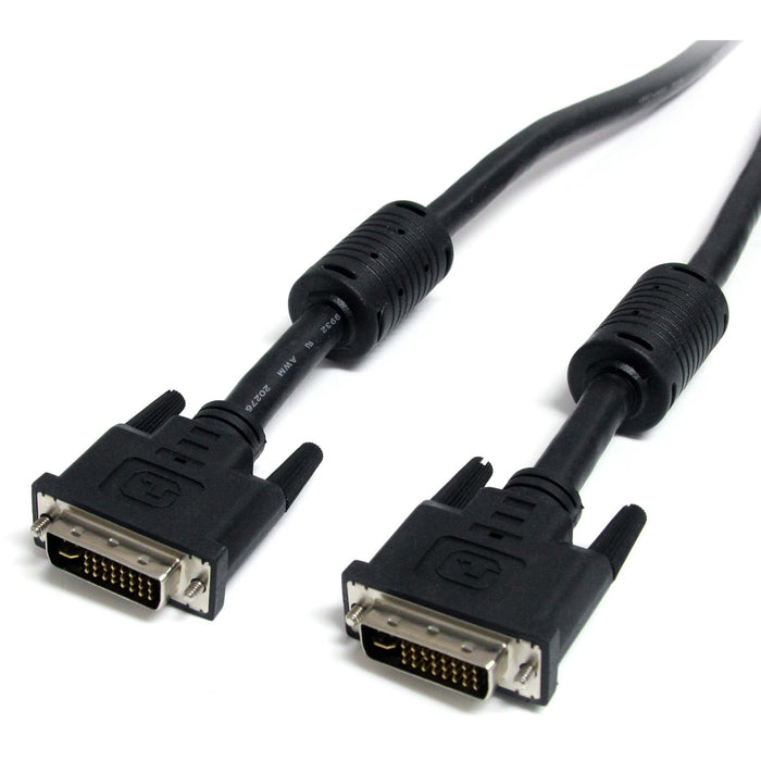 StarTech.com 6 ft DVI-I Dual Link Digital Analog Monitor Cable M/M - STCDVIIDMM6