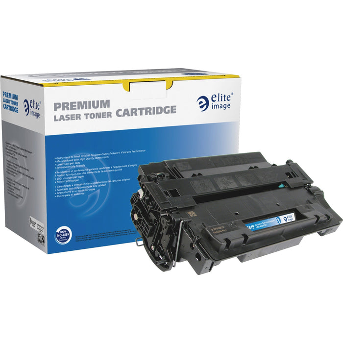 Elite Image Remanufactured Toner Cartridge - Alternative for HP 55X (CE255X) - ELI75619