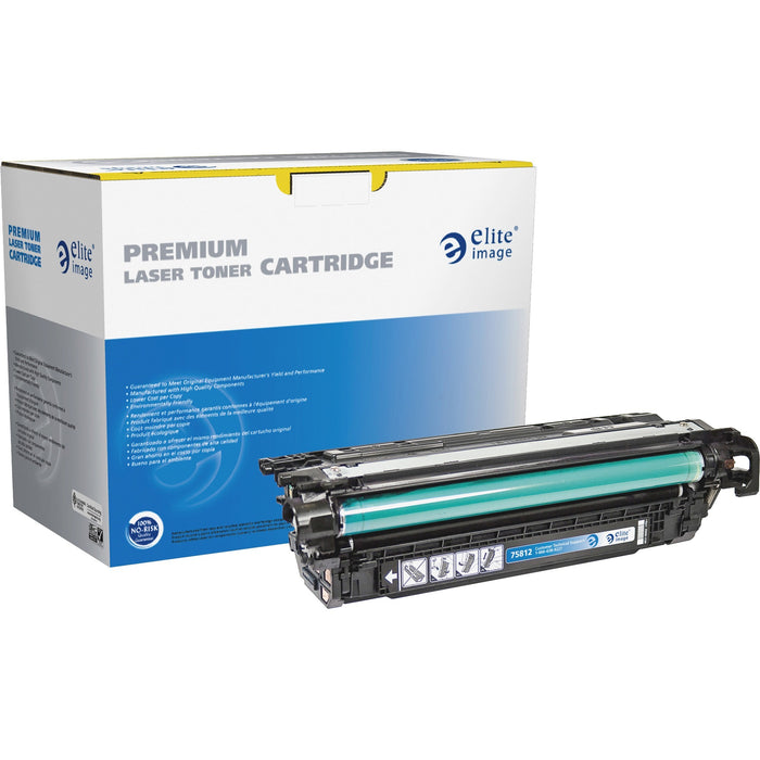 Elite Image Remanufactured High Yield Laser Toner Cartridge - Alternative for HP 649X (CE260X) - Black - 1 Each - ELI75812