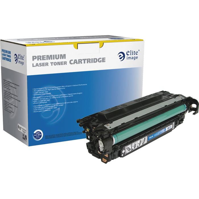 Elite Image Remanufactured High Yield Laser Toner Cartridge - Alternative for HP 507X (CE400X) - Black - 1 Each - ELI75816