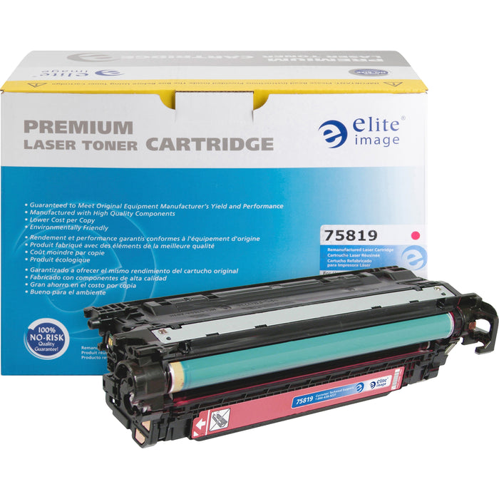 Elite Image Remanufactured Laser Toner Cartridge - Alternative for HP 507A (CE403A) - Magenta - 1 Each - ELI75819