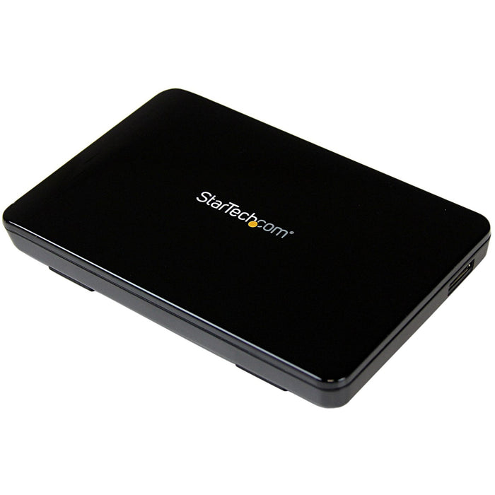 StarTech.com 2.5in USB 3.0 External SATA III SSD Hard Drive Enclosure with UASP ? Portable External HDD - STCS2510BPU33