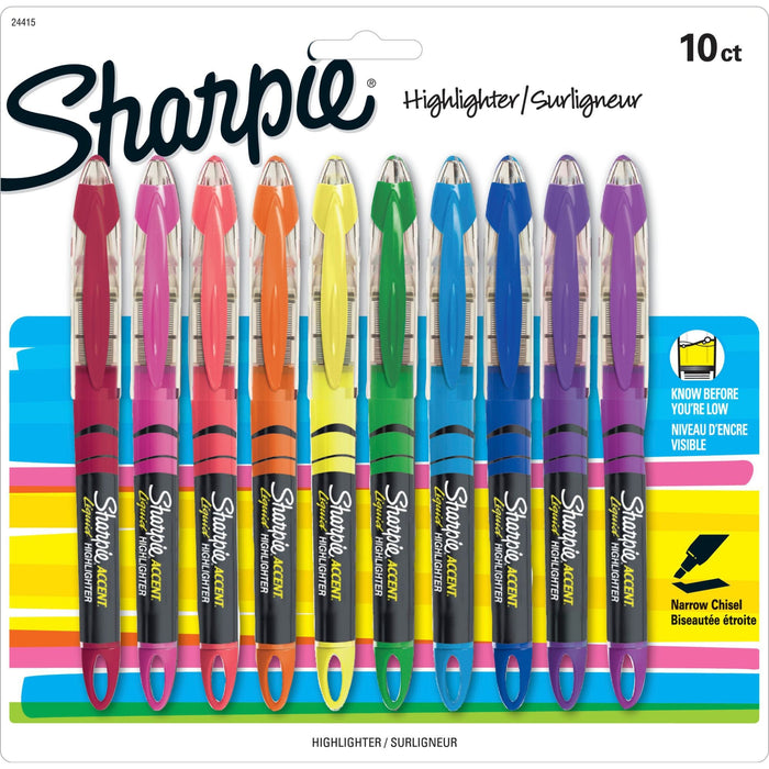 Sharpie Accent Highlighter - Liquid Pen - SAN24415PP