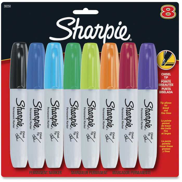 Sharpie Chisel Tip Permanent Marker - SAN38250PP