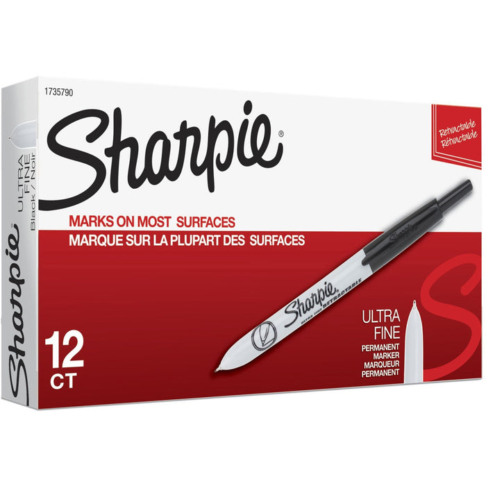 Sharpie Retractable Ultra Fine Point Permanent Marker - SAN1735790