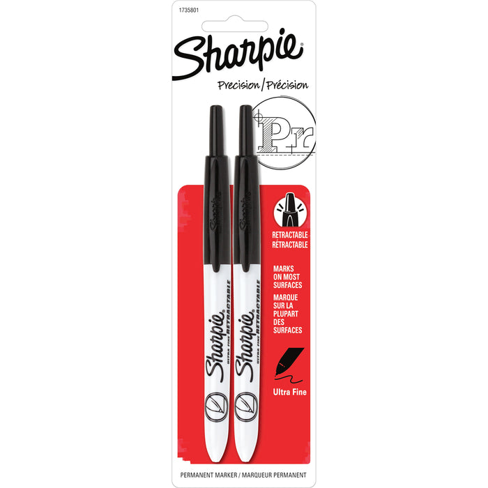 Sharpie Retractable Ultra-Fine Point Permanent Markers - SAN1735801