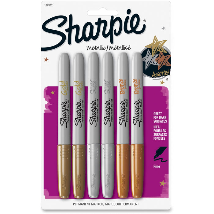 Sharpie Metallic Permanent Markers - SAN1829201