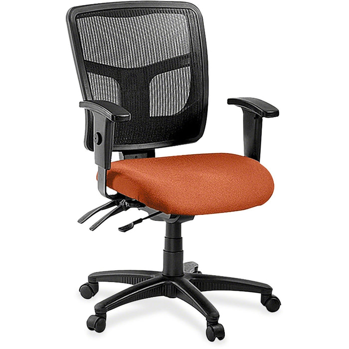 Lorell ErgoMesh Series Managerial Mid-Back Chair - LLR8620137