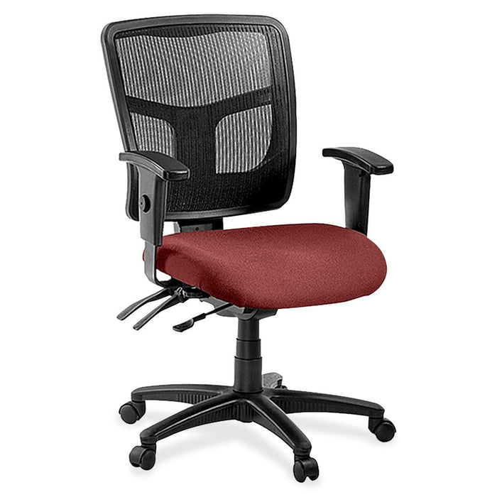 Lorell ErgoMesh Series Managerial Mid-Back Chair - LLR8620188