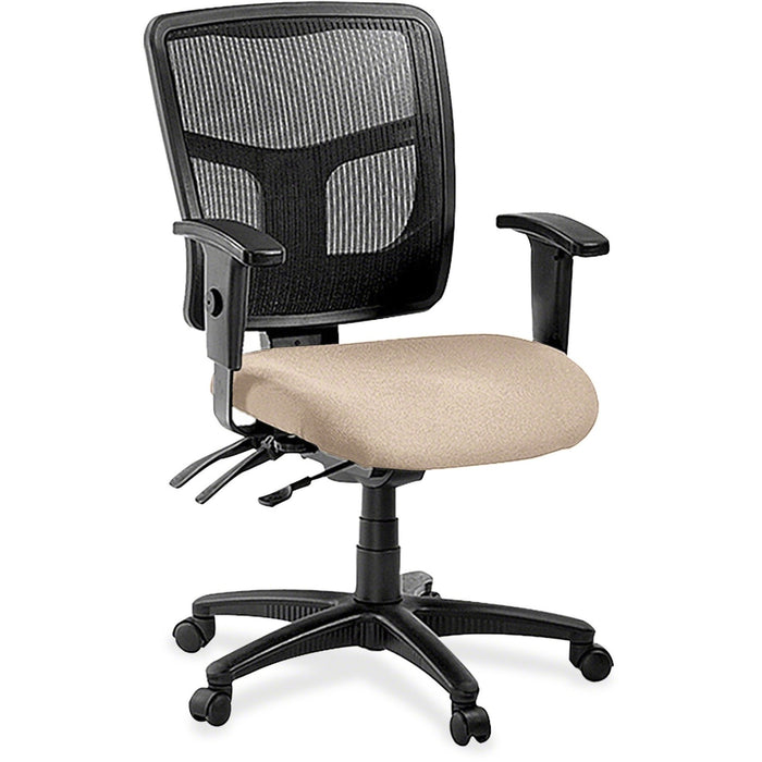 Lorell ErgoMesh Series Managerial Mid-Back Chair - LLR8620189