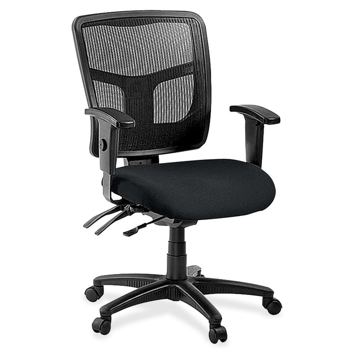 Lorell ErgoMesh Series Managerial Mid-Back Chair - LLR8620149