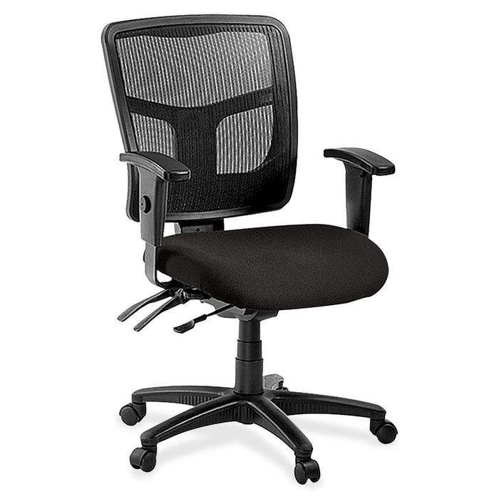 Lorell ErgoMesh Series Managerial Mid-Back Chair - LLR8620163