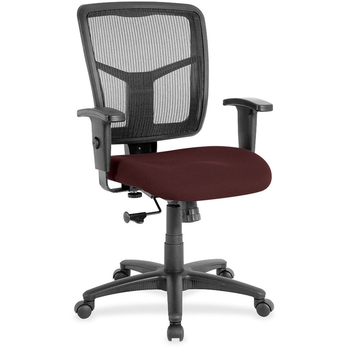 Lorell Managerial Mesh Mid-back Chair - LLR8620964