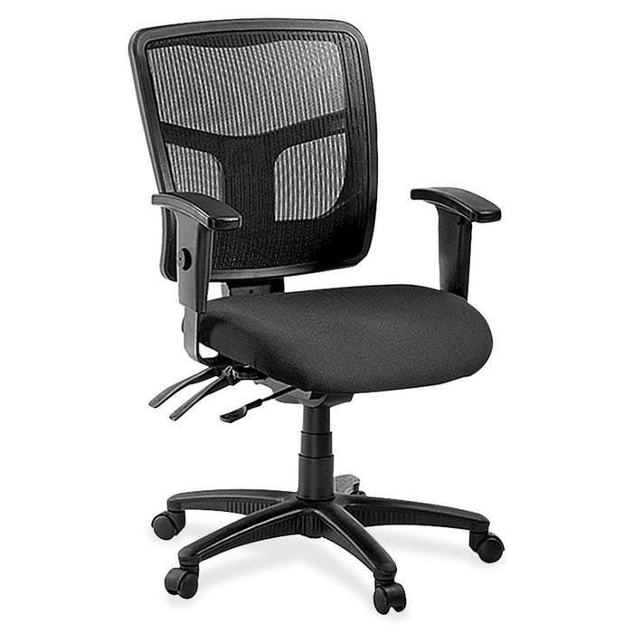 Lorell ErgoMesh Series Managerial Mid-Back Chair - LLR8620196