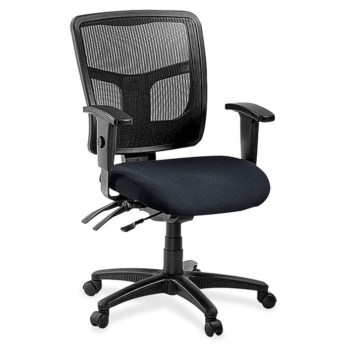 Lorell ErgoMesh Series Managerial Mid-Back Chair - LLR8620197