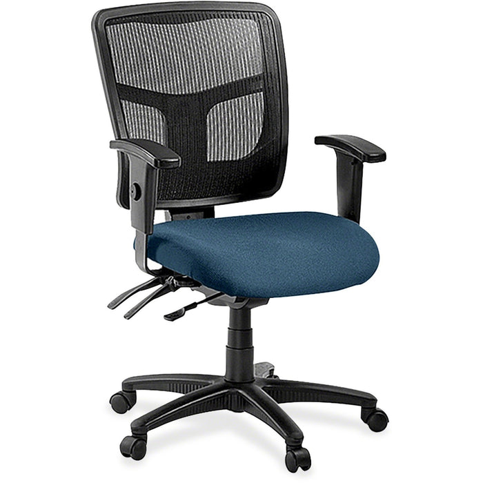 Lorell ErgoMesh Series Managerial Mid-Back Chair - LLR8620138