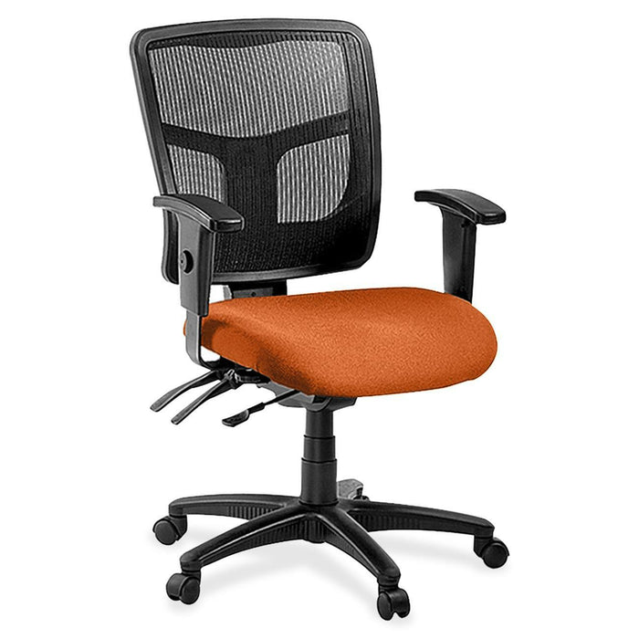 Lorell ErgoMesh Series Managerial Mid-Back Chair - LLR8620194