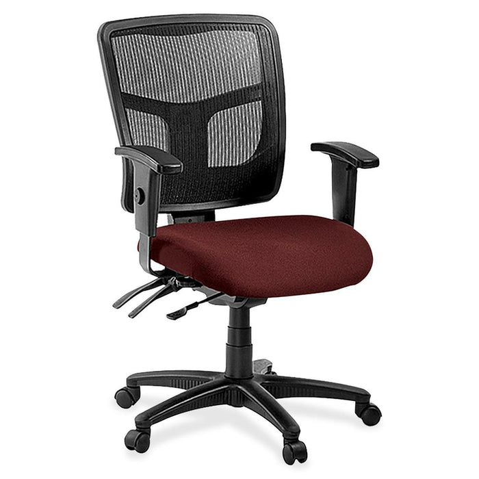 Lorell ErgoMesh Series Managerial Mid-Back Chair - LLR8620144