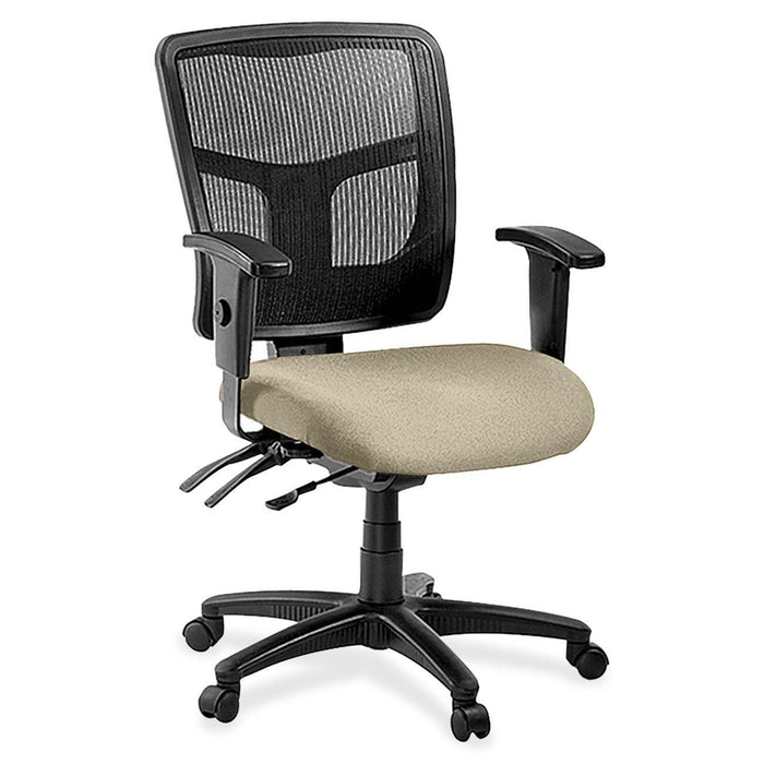 Lorell ErgoMesh Series Managerial Mid-Back Chair - LLR8620187