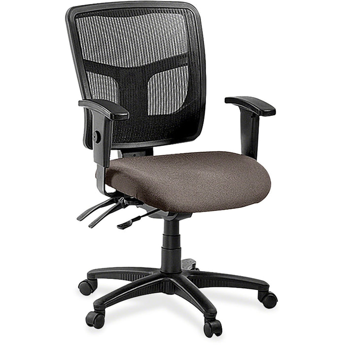 Lorell ErgoMesh Series Managerial Mid-Back Chair - LLR8620165