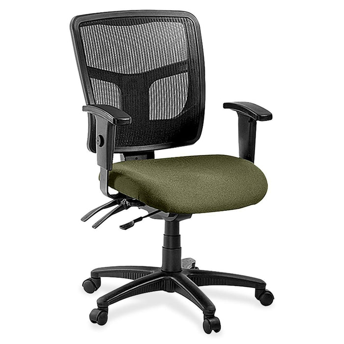 Lorell ErgoMesh Series Managerial Mid-Back Chair - LLR8620134