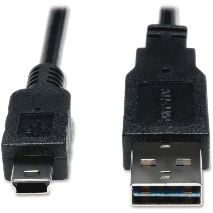 Tripp Lite 6ft USB 2.0 High Speed Reversible Cable A to 5Pin Mini B M/M 6' - TRPUR030006