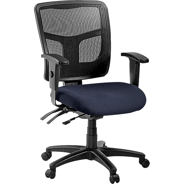Lorell ErgoMesh Series Managerial Mid-Back Chair - LLR8620101