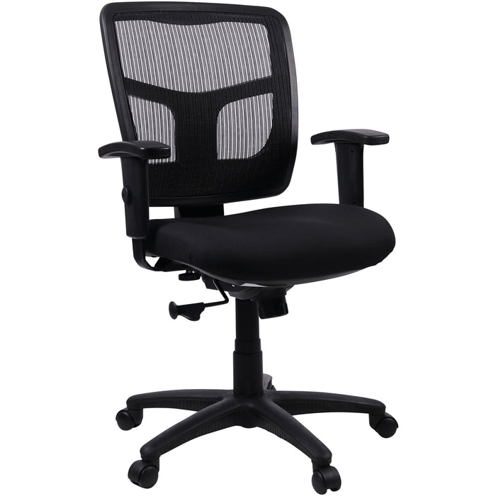 Lorell Managerial Mesh Mid-back Chair - LLR86209