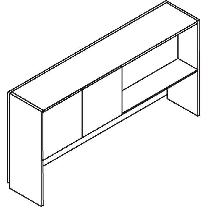 Lacasse Concept 300 Hutch with 2 Doors on Left - LAS3E723616PLB