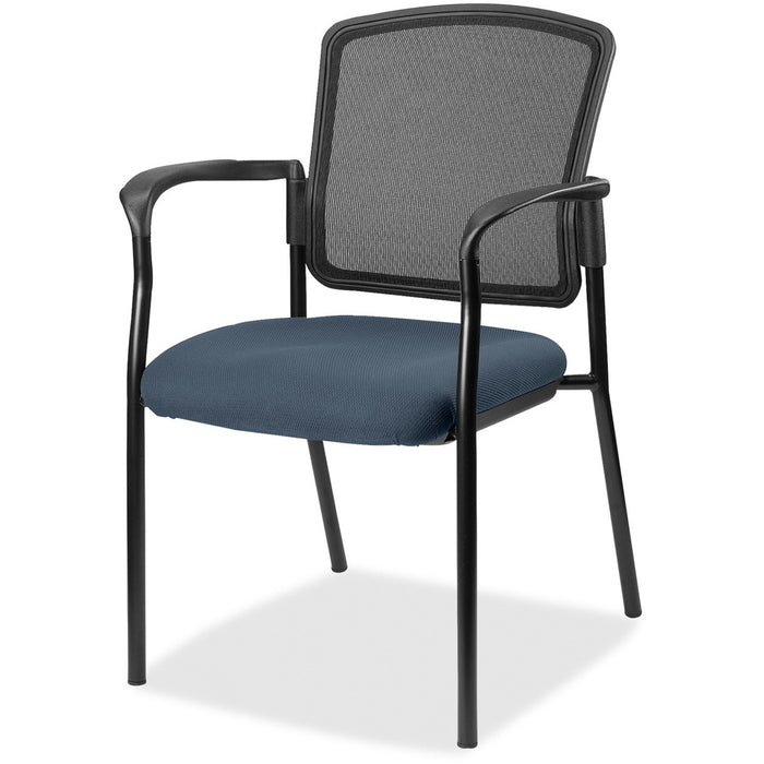 Lorell Guest, Meshback/Black Frame Chair - LLR2310084