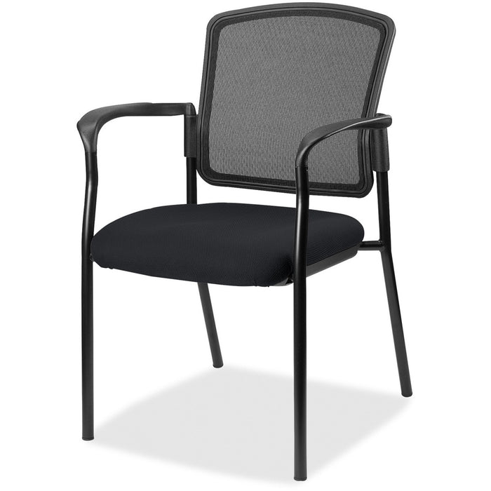 Lorell Guest, Meshback/Black Frame Chair - LLR2310049