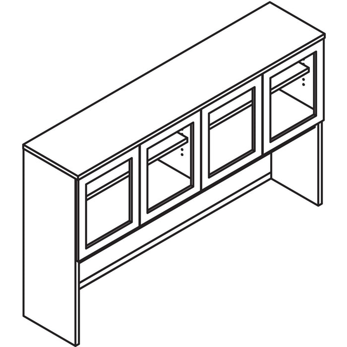 Lacasse Morpheo Hutch with Translucent Doors - LASM1SE724416TB