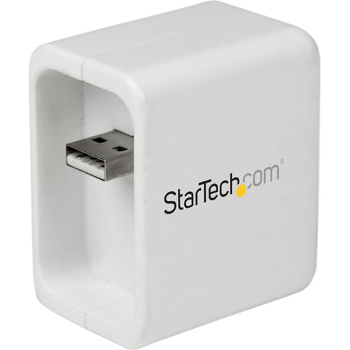 StarTech.com Portable Wireless N WiFi Travel Router for iPad / Tablet / Laptop - USB Powered w/ Charge Port - STCR150WN1X1T