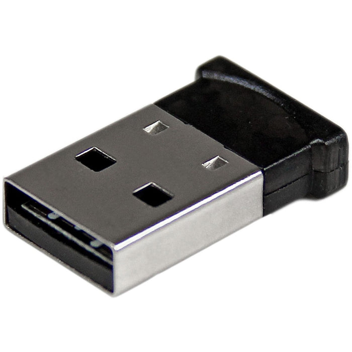 StarTech.com Mini USB Bluetooth 4.0 Adapter - 50m(165ft) Class 1 EDR Wireless Dongle - STCUSBBT1EDR4