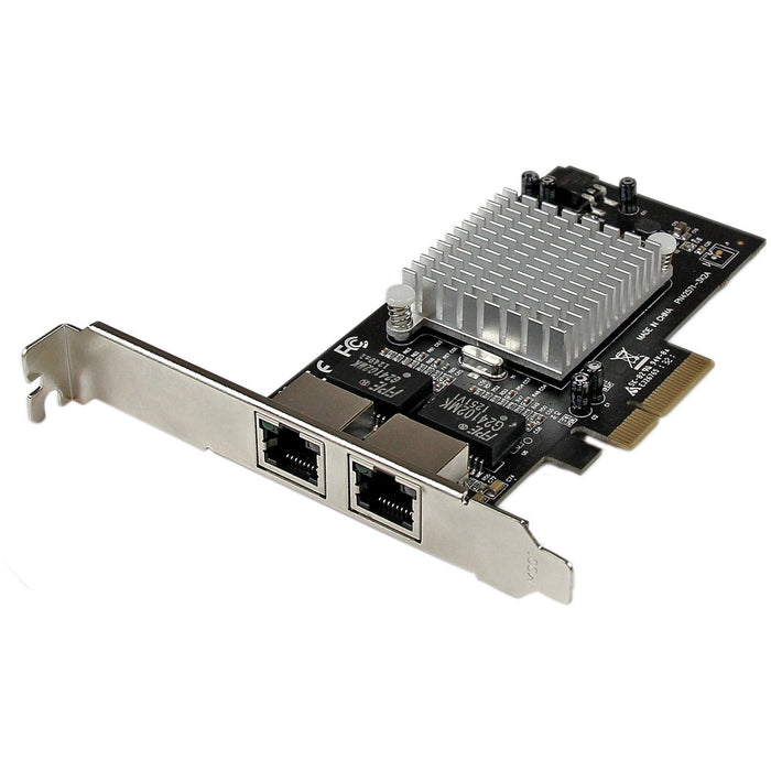 StarTech.com Dual Port PCI Express (PCIe x4) Gigabit Ethernet Server Adapter Network Card - Intel i350 NIC - STCST2000SPEXI