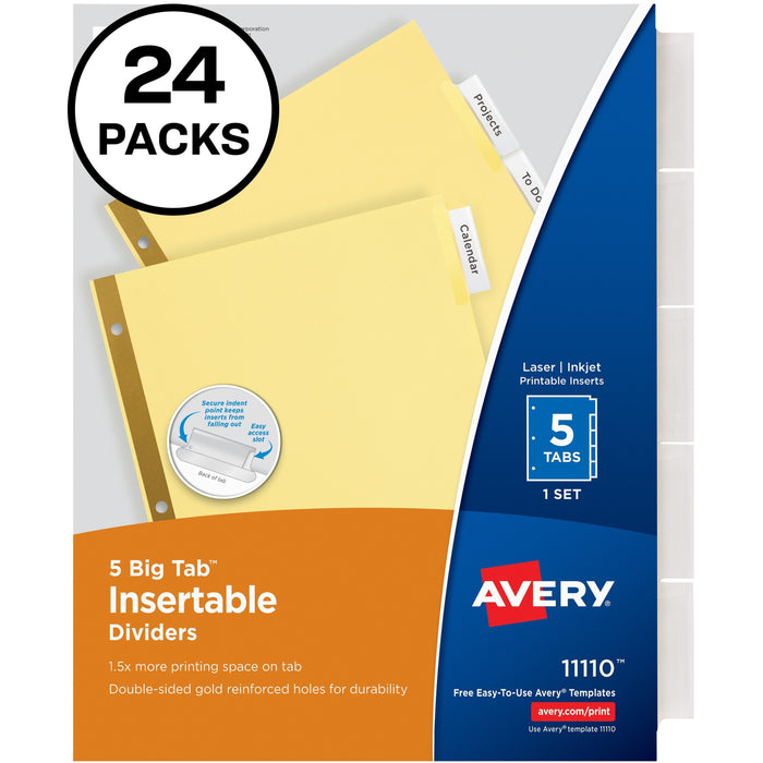 Avery&reg; Big Tab Insertable Dividers - AVE11113