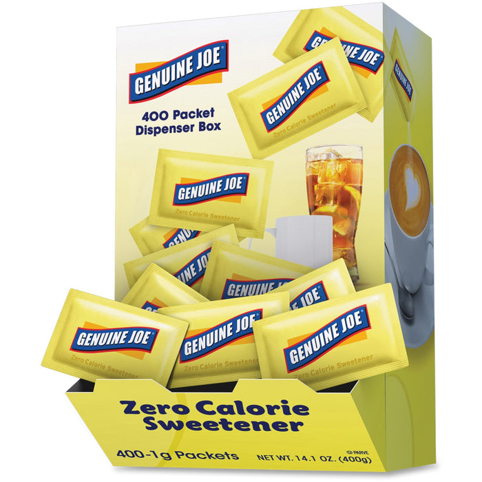 Genuine Joe Sucralose Zero Calorie Sweetener Packets - GJO70468