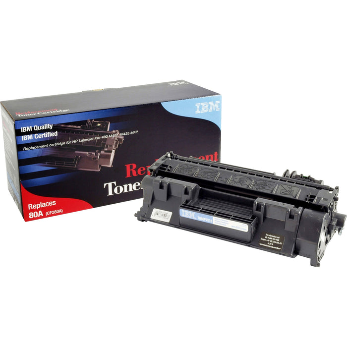 IBM Remanufactured Toner Cartridge - Alternative for HP 80A (CF280A) - IBMTG85P7018