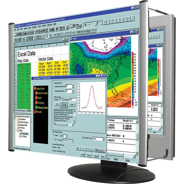 Kantek Magnifier For 21.5in and 22in Widescreen Monitors - KTKMAG22WL