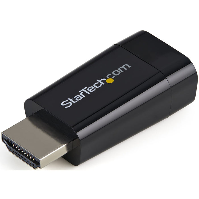 StarTech.com Compact HDMI to VGA Adapter Converter - 1920x1200/1080p - STCHD2VGAMICRO