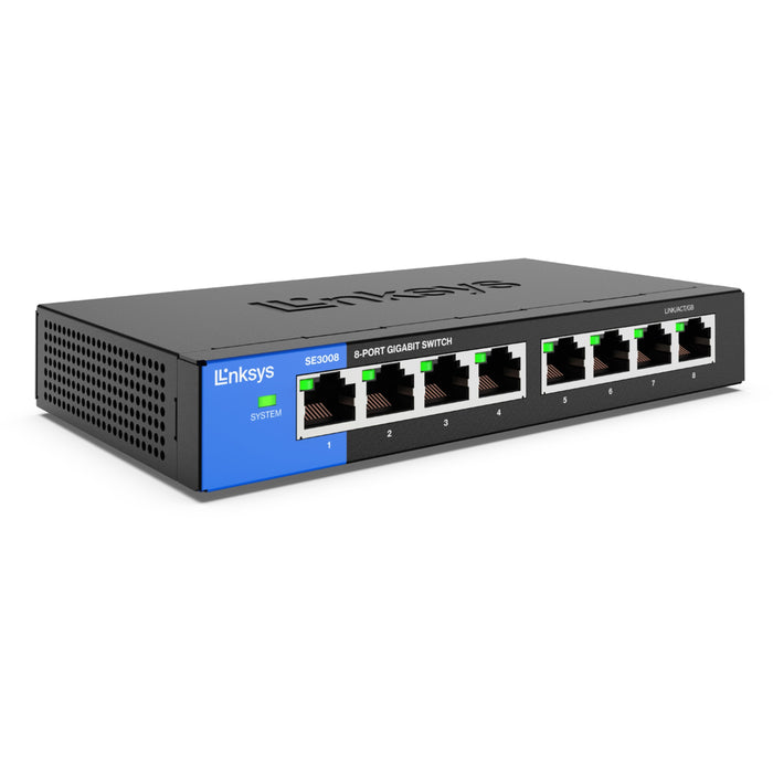 Linksys 8-Port Gigabit Ethernet Switch - LNKSE3008
