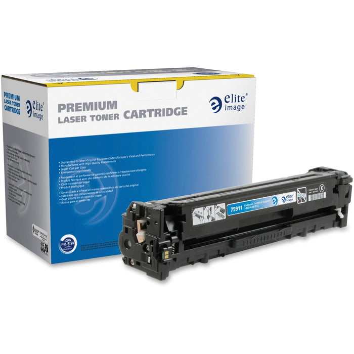 Elite Image Remanufactured Laser Toner Cartridge - Alternative for HP 131X (CF210X) - 1 Each - ELI75911