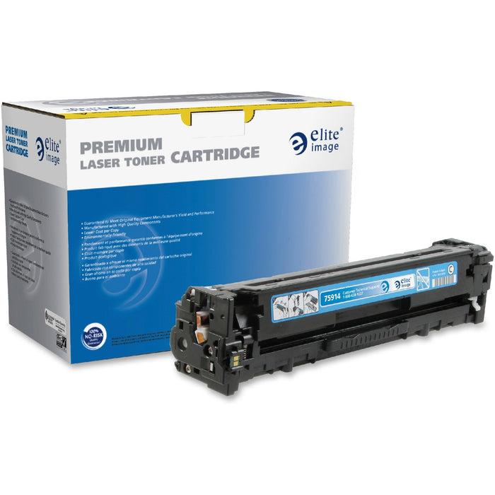 Elite Image Remanufactured Laser Toner Cartridge - Alternative for HP 131A (CF211A) - Cyan - 1 Each - ELI75914