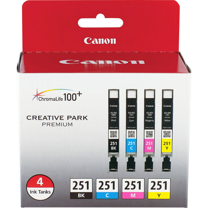 Canon CLI-251 Original Ink Cartridge - CNMCLI251BCMY
