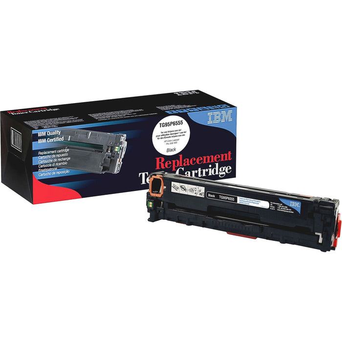 IBM Remanufactured Laser Toner Cartridge - Alternative for HP 305A (CE410A) - Black - 1 Each - IBMTG95P6555