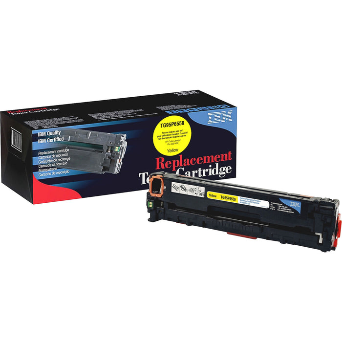 IBM Remanufactured Laser Toner Cartridge - Alternative for HP 305A (CE412A) - Yellow - 1 Each - IBMTG95P6559