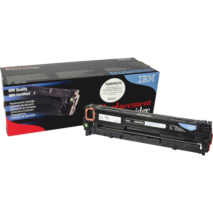 IBM Remanufactured Laser Toner Cartridge - Alternative for HP 131X (CF210X) - Black - 1 Each - IBMTG95P6570
