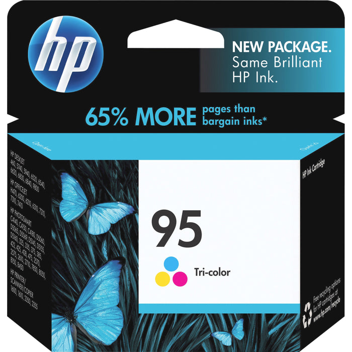 HP 95 (C8766WN) Original Inkjet Ink Cartridge - Color - 1 Each - HEWC8766WN