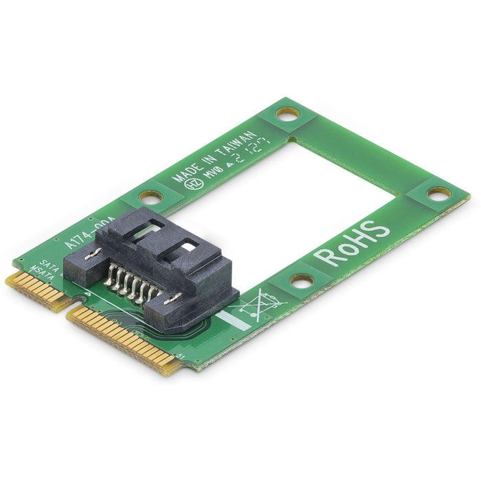 StarTech.com mSATA to SATA HDD / SSD Adapter - Mini SATA to SATA Converter Card - STCMSAT2SAT3