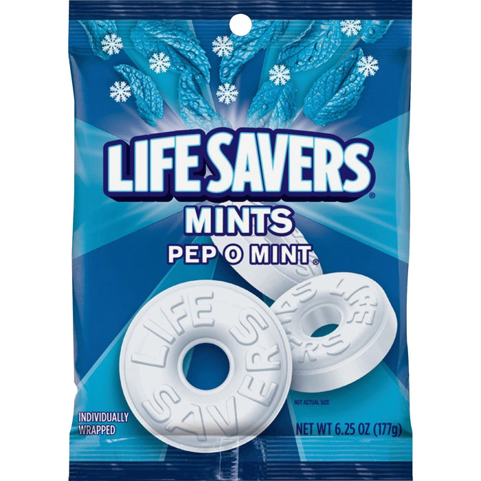 Wrigley Life Savers Peppermint Hard Candies - MRS08503